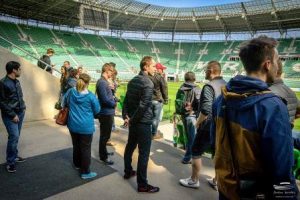 Foto Zwiedzanie Stadionu Tarczy Ski Arena Wroc Aw