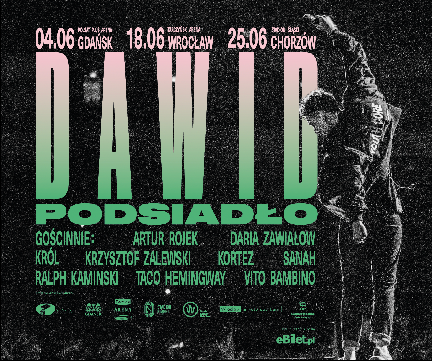 <strong>Dawid Podsiadło ogłasza gości na koncertach stadionowych!</strong> 