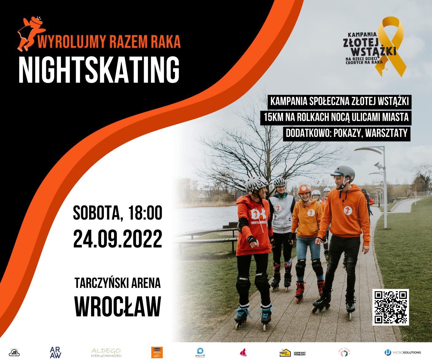 Nightskating po trzech latach znów we Wrocławiu – na dodatek charytatywnie!