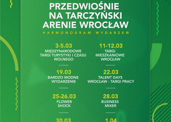 Przedwiośnie pełne wydarzeń na Tarczyński Arenie Wrocław!