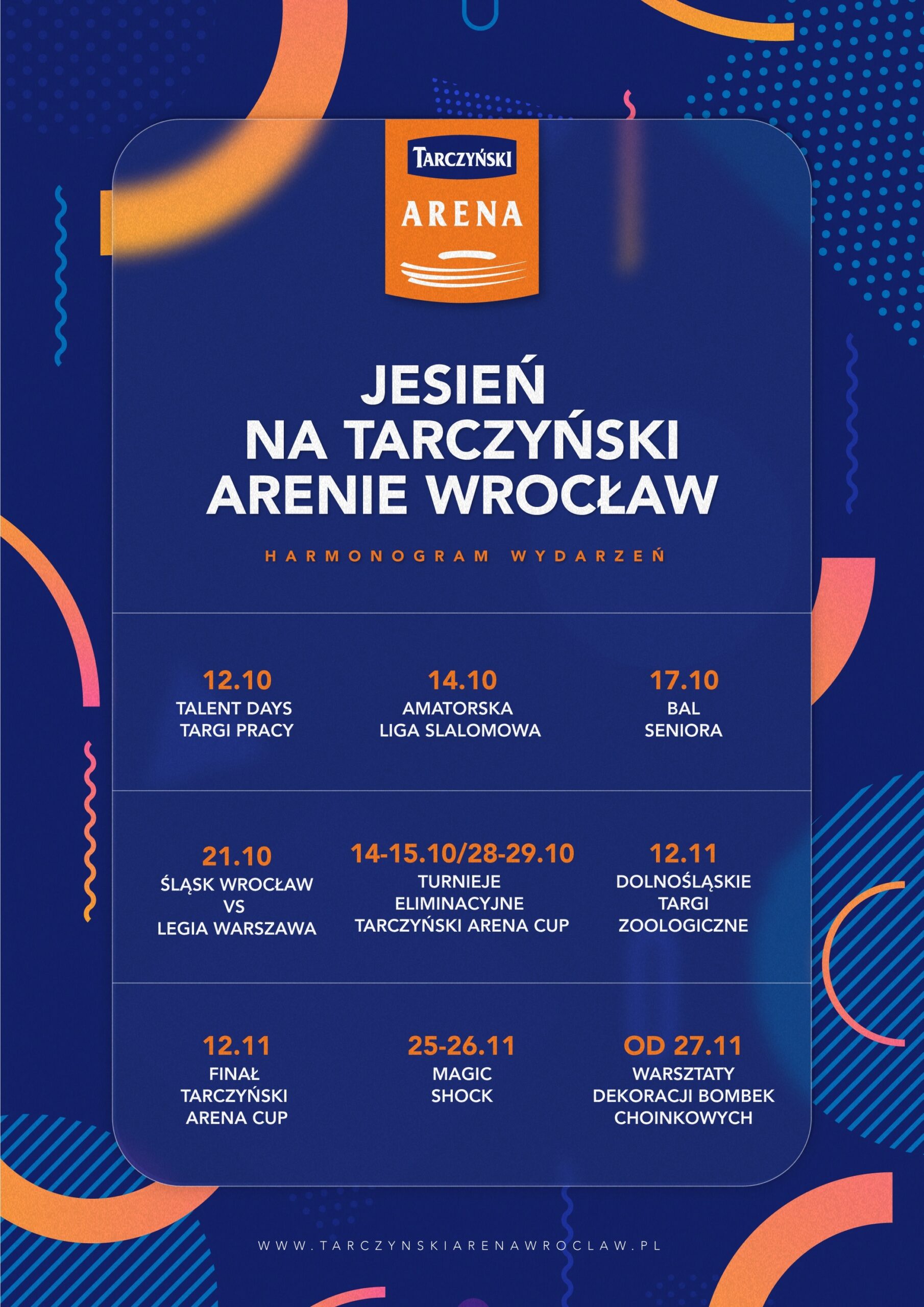 Jesień 2023 na Tarczyński Arenie Wrocław