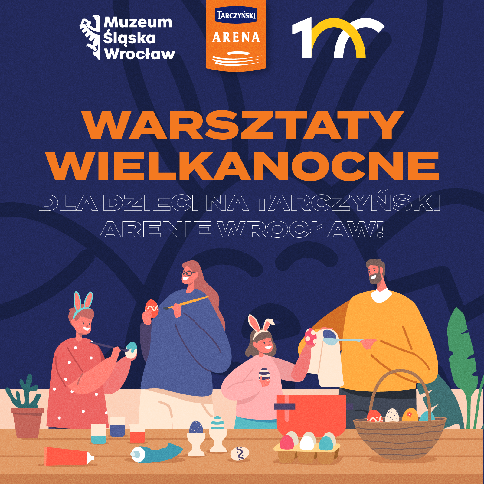 Zapraszamy do Sports Baru oraz Muzeum Śląska Wrocław na 2 godziny wyjątkowej wielkanocnej zabawy.