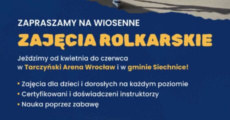 Kurs nauki jazdy na rolkach Wrocław Rolkuje, kwiecień- czerwiec 2024