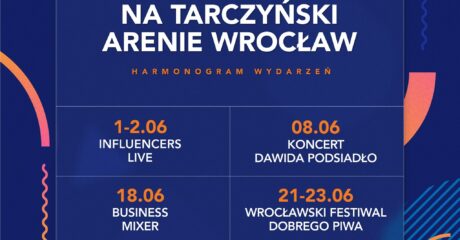 Czerwiec na Tarczyński Arenie Wrocław