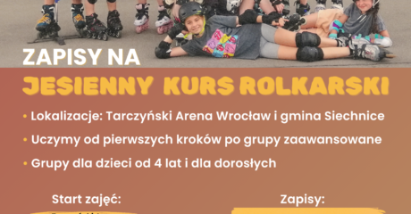 Wrocław Rolkuje – Jesienny kurs rolkarski