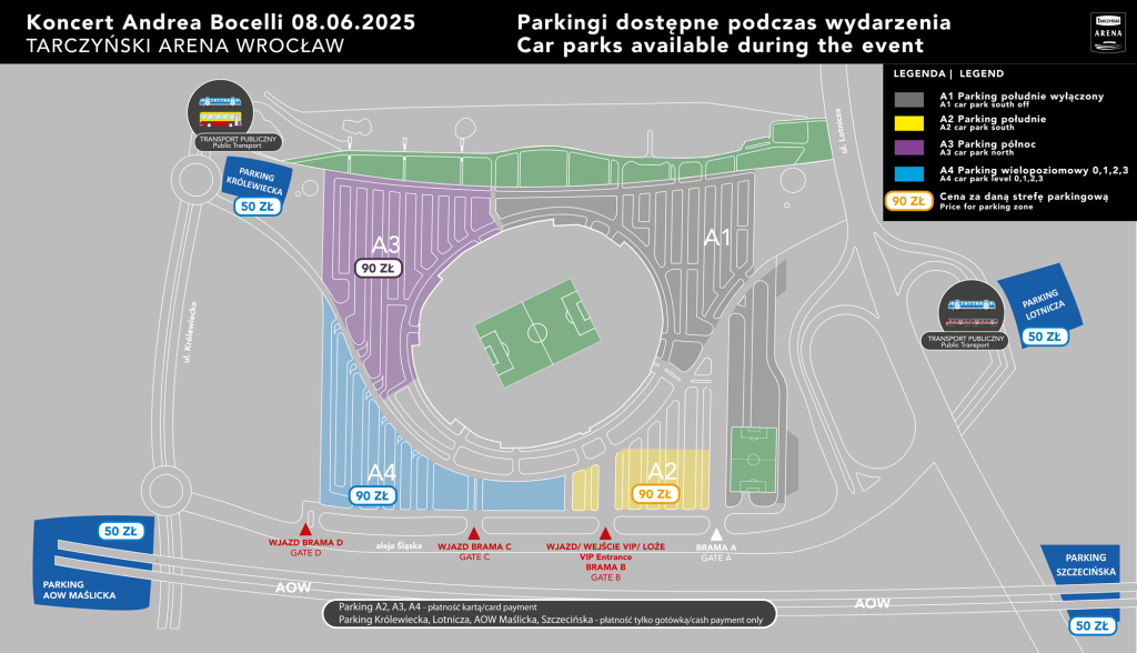 Mapa parkingów