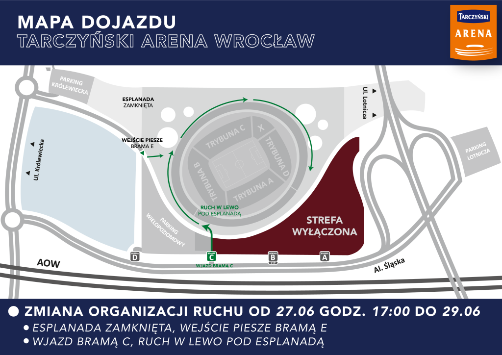 Ultrace - zmiana organizacji ruchu