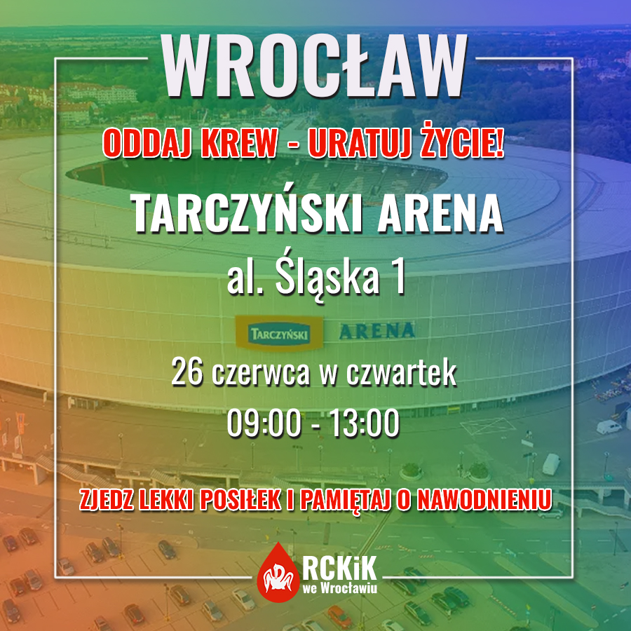 Krwiobus - plakat wydarzenia