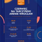 Czerwiec na Tarczyński Arenie Wrocław