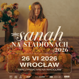 Sanah - plakat koncertu