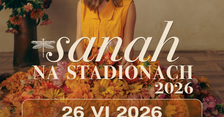 Sanah - plakat koncertu