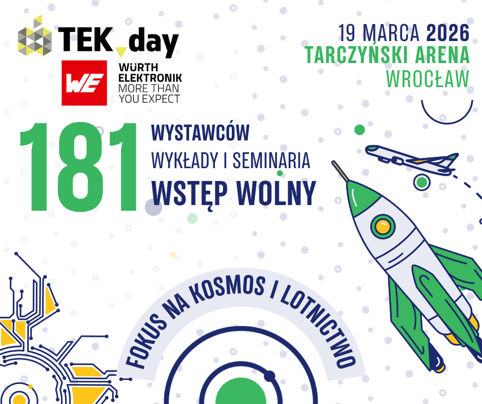 Plakat targów TEK.day