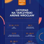 Listopad na Tarczyński Arenie Wrocław