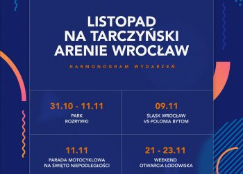 Listopad na Tarczyński Arenie Wrocław