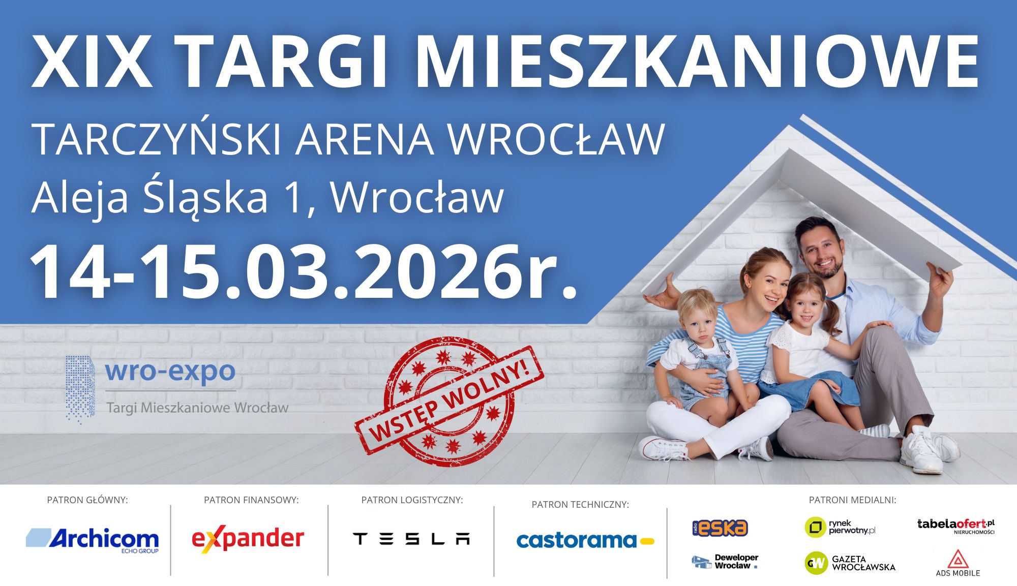 Plakat Targów Mieszkaniowych