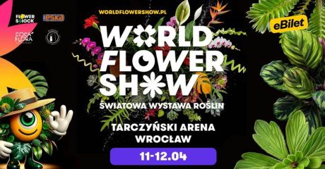 World Flower Show - grafika promująca wydarzenie