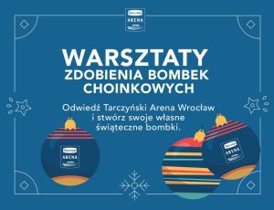 Plakat warsztatów bombkarskich 2025