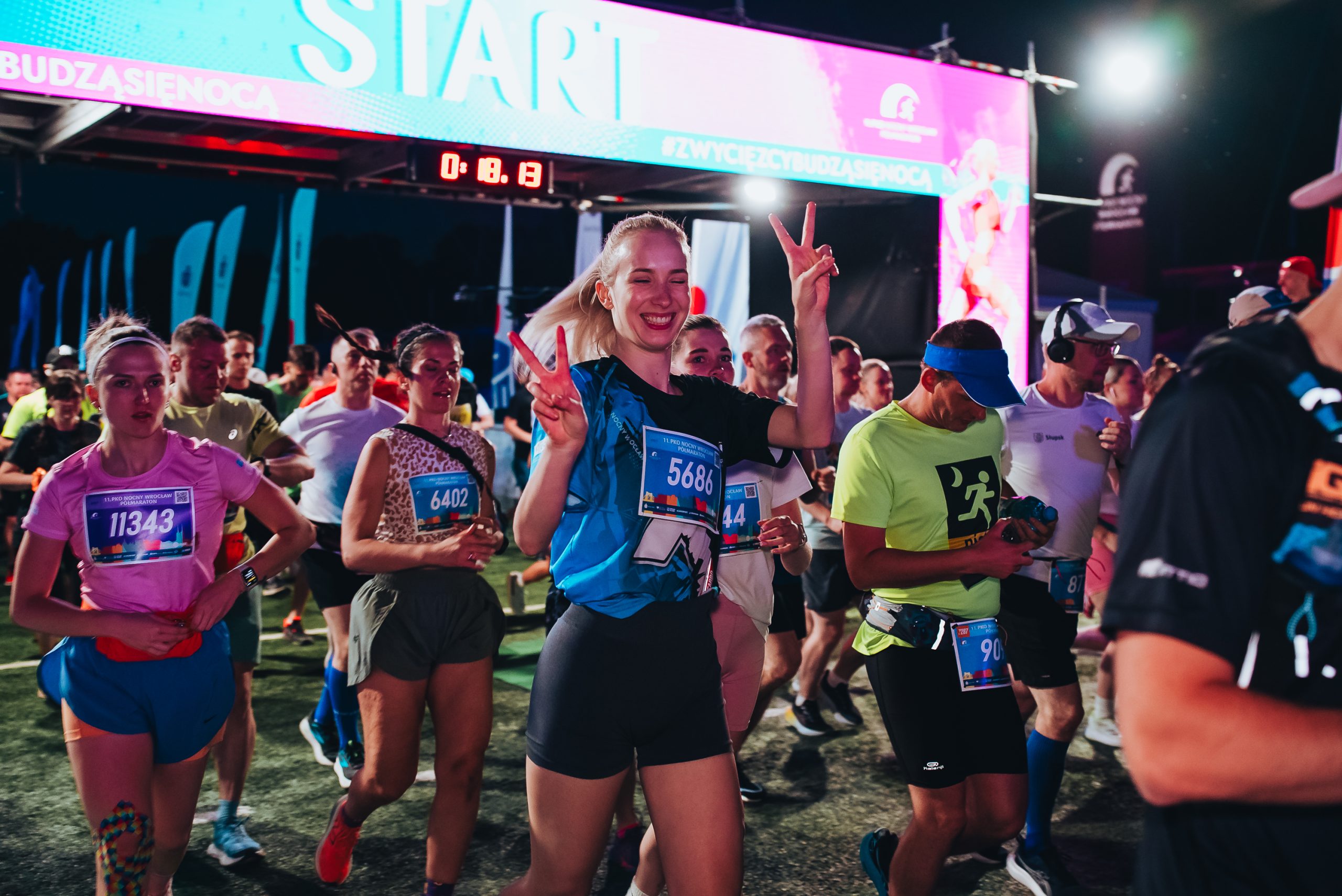 Nowa, szersza trasa i blisko 22 tys. pakietów startowych. Przed nami 12. Nocny Wrocław Półmaraton