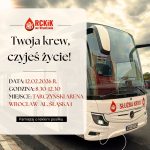 Grafika krwiobus na Tarczyński Arenie Wrocław