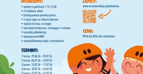 Grafika letnich półkolonii