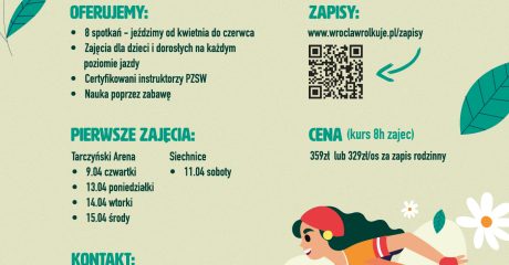 Plakat zajęć rolkarskich
