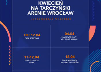 Kwiecień 2026 na Tarczyński Arenie Wrocław
