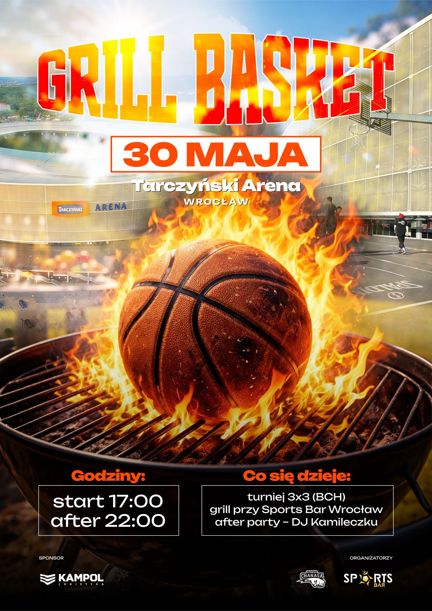 Plakat Grill Basket