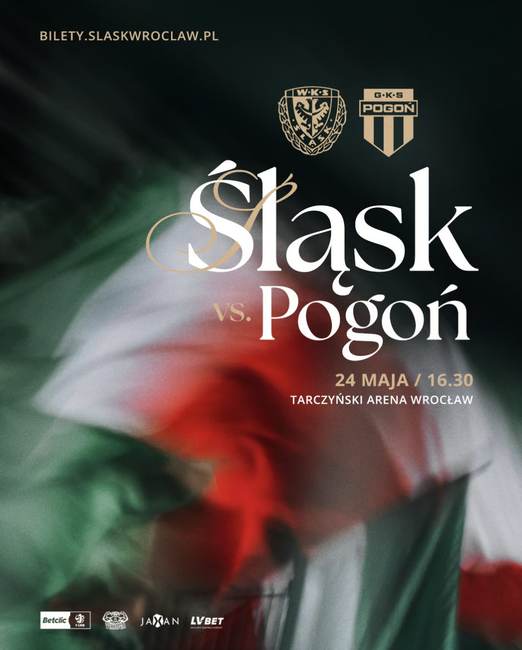 Plakat meczu