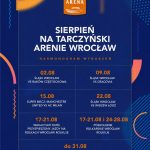 Sierpień na Tarczyński Arenie Wrocław