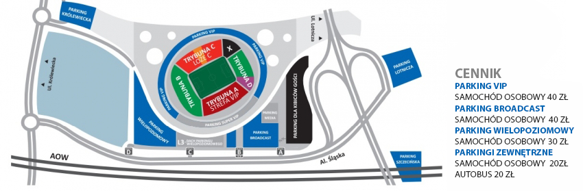 Mapa parking