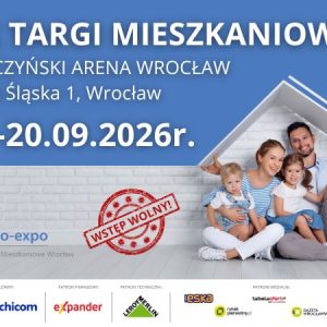 Plakat Targów Mieszkaniowych