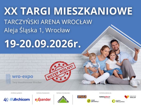 Plakat Targów Mieszkaniowych