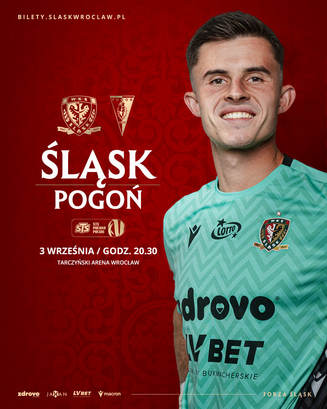 Plakat meczu