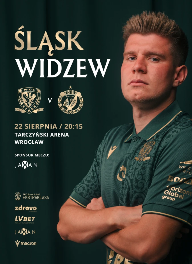 Plakat meczowy