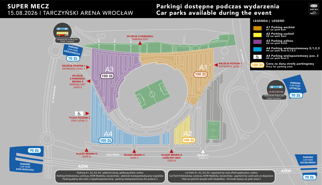 Mapa parkingu