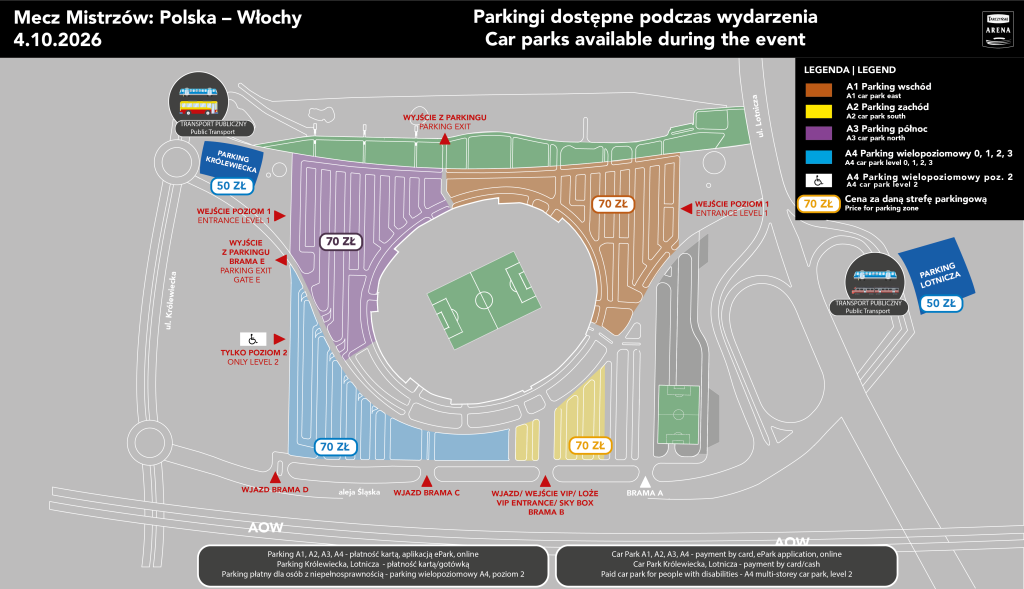 Parking - mecz mistrzów